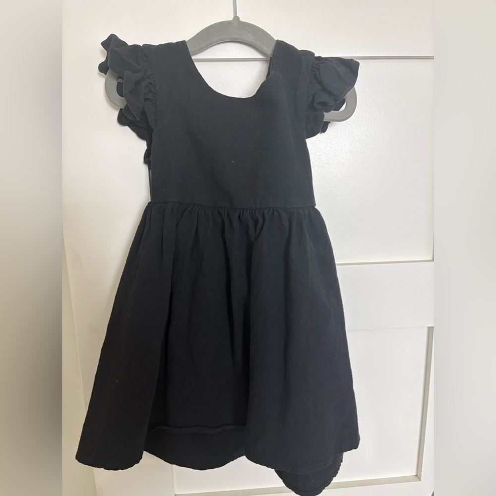 Charming Black Kids Dress